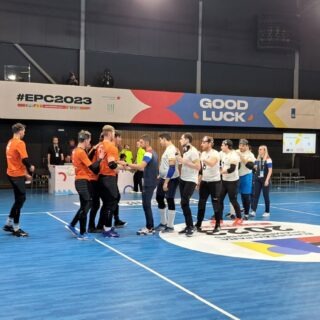 Nerves play tricks on Dutch goalball players